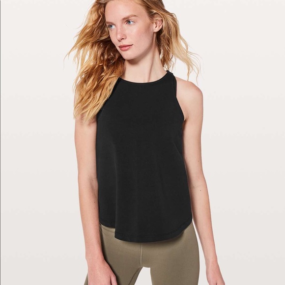 Lululemon Blissed Out Tank NWT Black Size 4 - Picture 4 of 7
